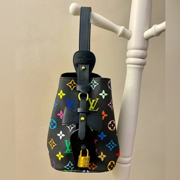 Multicolor Monogram Mini Bucket Bag - Picture 2 of 15